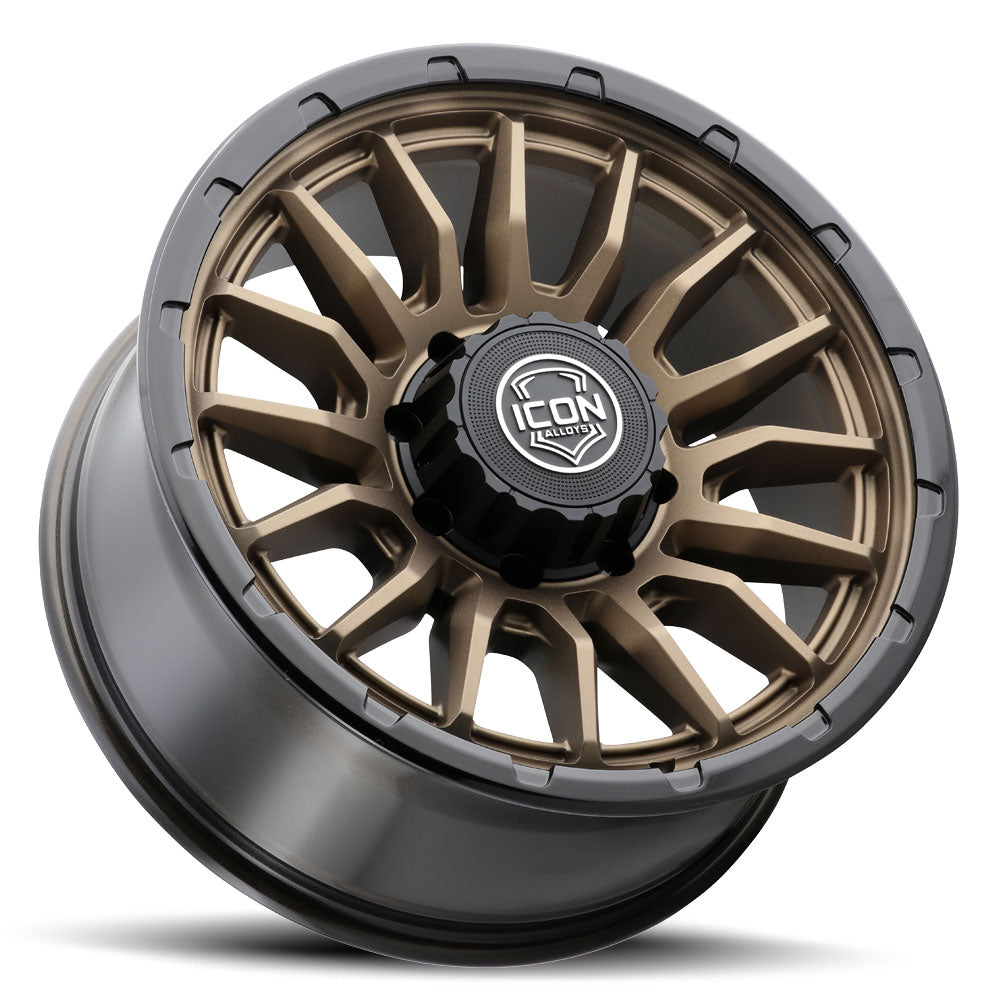 ICON Alloys Cajon 20x9 / 8x170 / 6mm / 5.25in BS Satin Bronze Wheel w/ GB Lip - 8320908152SBGB