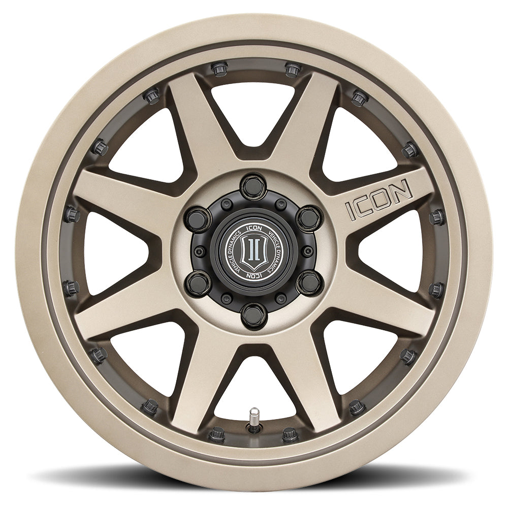 ICON Rebound Pro 17x8.5 5x4.5 0mm Offset 4.75in BS 71.5mm Bore Bronze Wheel - 21817856547BR