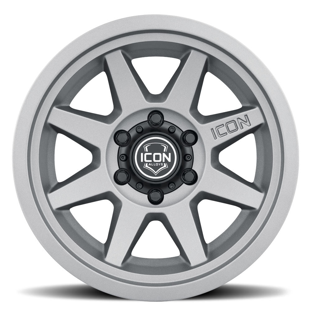 ICON Rebound SLX 17x8.5 6 x 135 6mm Offset 5.75in BS 87.1mm Bore Charcoal Wheel - 1917856350CH