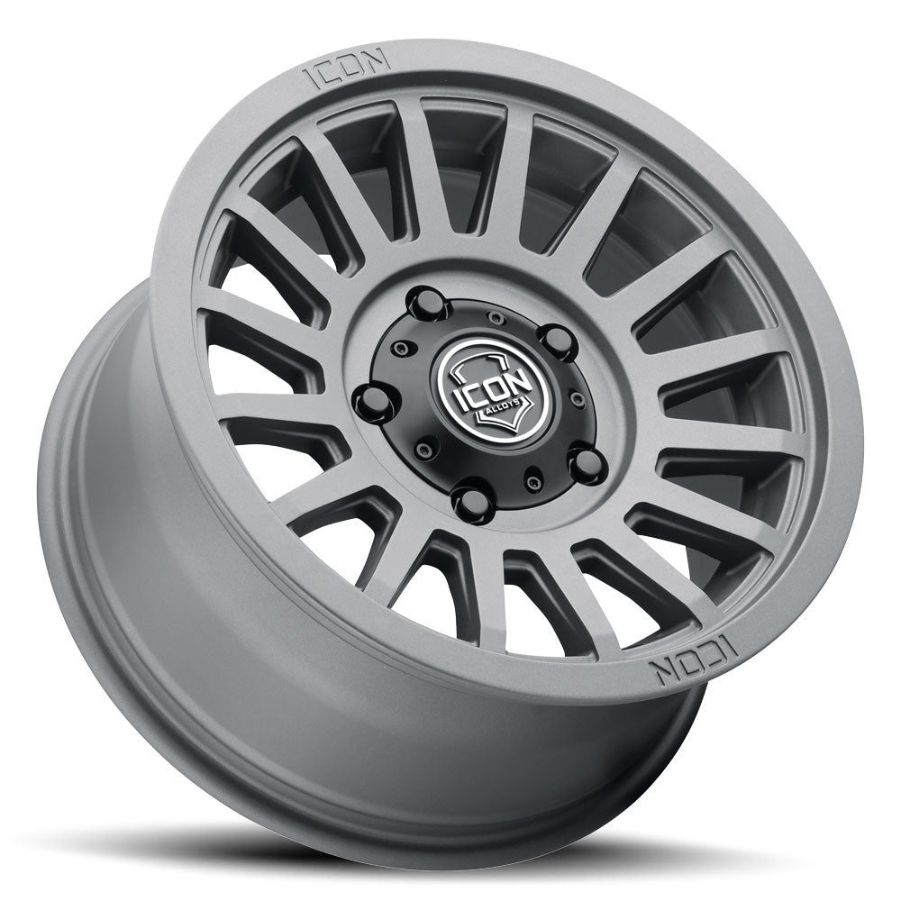 ICON Recon SLX 18x9 6x5.5 BP 25mm Offset 6in BS 95.1mm Hub Bore Charcoal Wheel - 3618909060CH