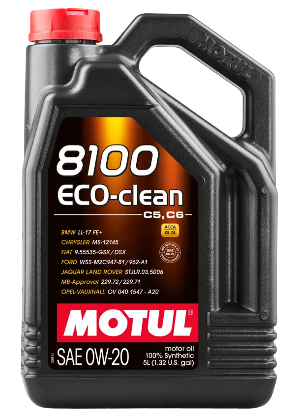Motul 8100 Eco-Clean 0W20 - 5L by Motul Tech
