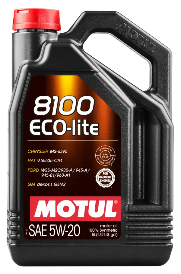 Motul 8100 Eco-Lite Gen3 5W20 - 5L by Motul Tech