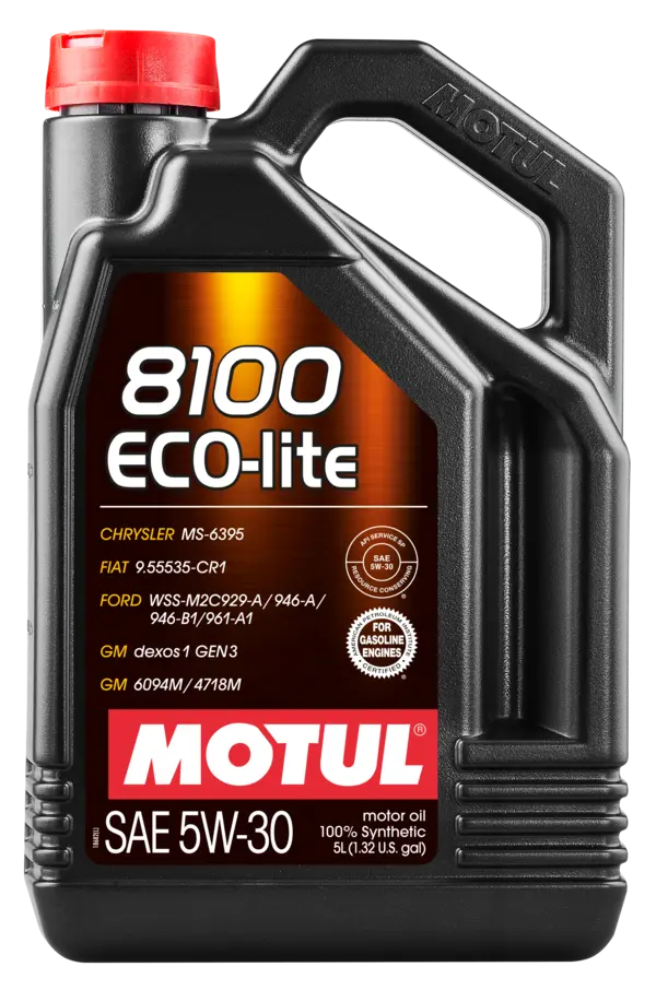 Motul 8100 Eco-Lite Gen3 5W30 - 5L by Motul Tech