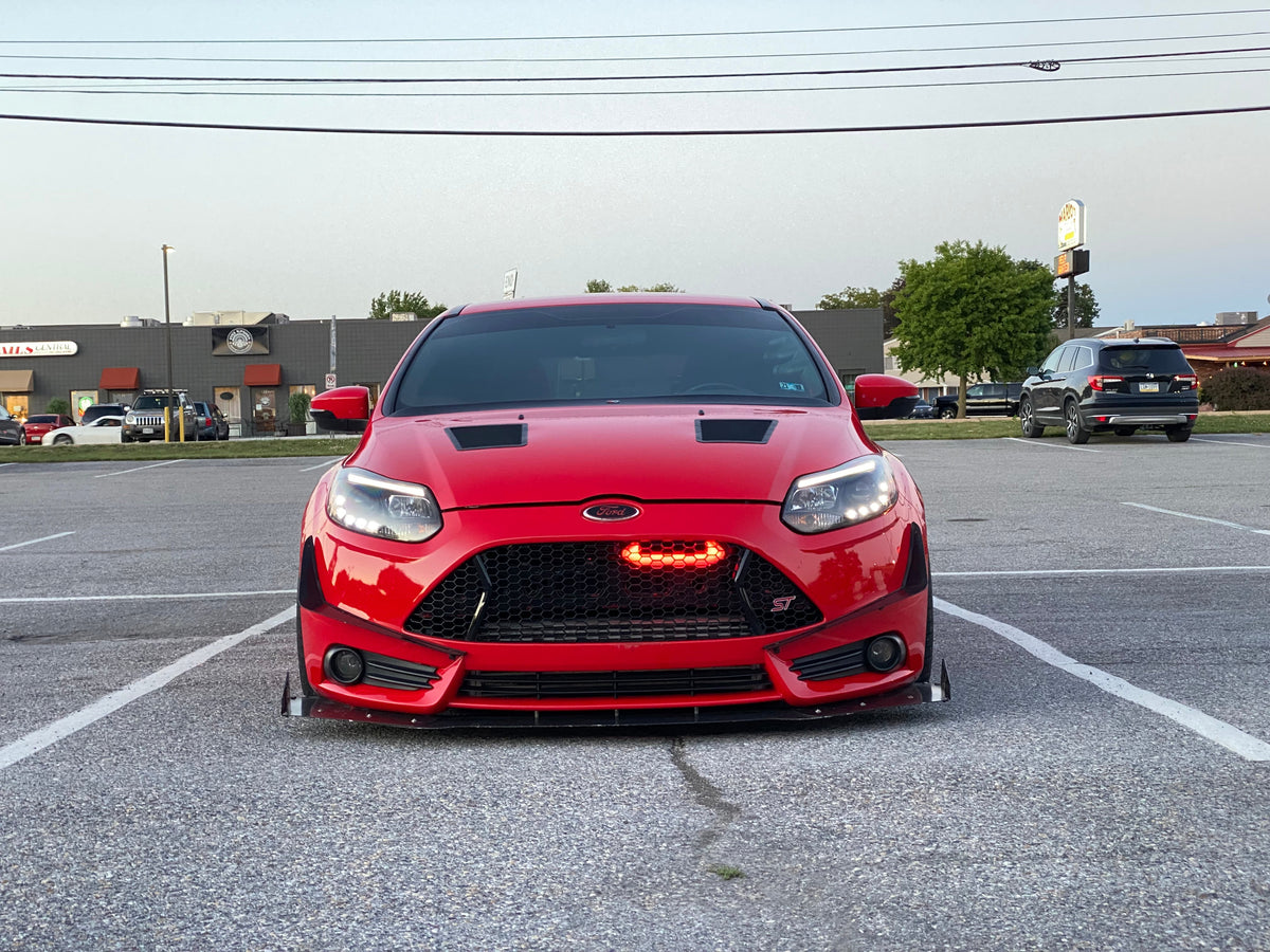 2013-2018 Ford Focus ST/SE/ST-line BIG MOUTH &quot;LIT KIT&quot; Ram Air Intake Snorkel | Velossa Tech Design