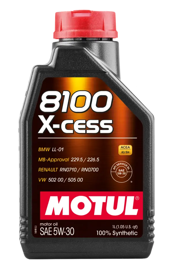 Motul 8100 X-CESS 5W30 - 1L by Motul Tech