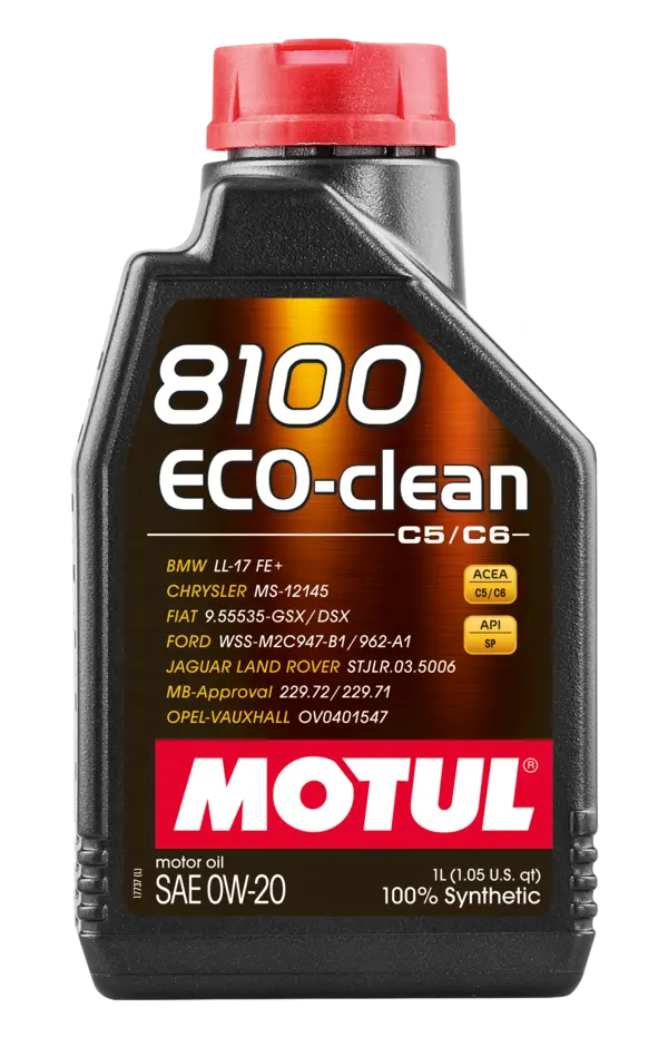 Motul 8100 Eco-Clean 0W20 - 1L by Motul Tech