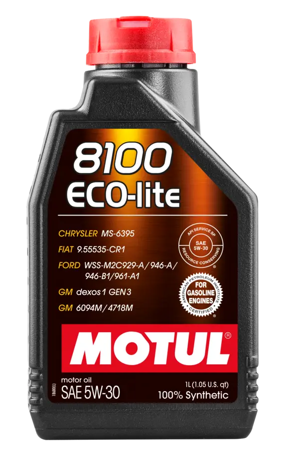 Motul 8100 Eco-Lite Gen3 5W30 - 1L by Motul Tech