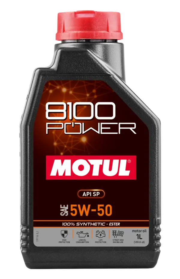 Motul 8100 Power 5W50 - 1L by Motul Tech