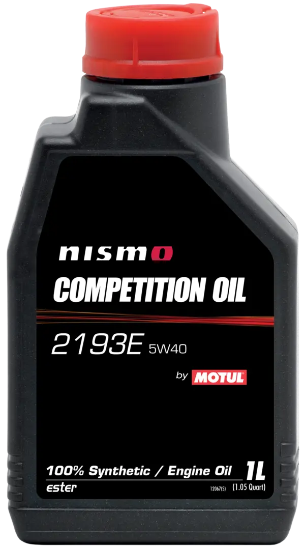 Motul Nismo Competition Oil 2193E 5W40 - 1L for 2009-2024 Nissan GT R