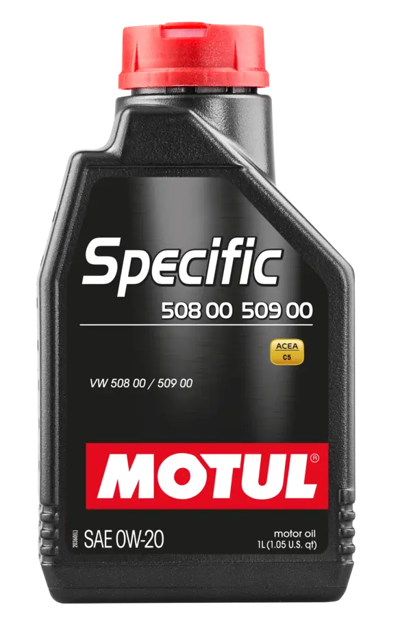 Motul OEM Specific 0W20 VW 508.00/509.00 / Porsche C20 - 1L for 2017 Audi A4