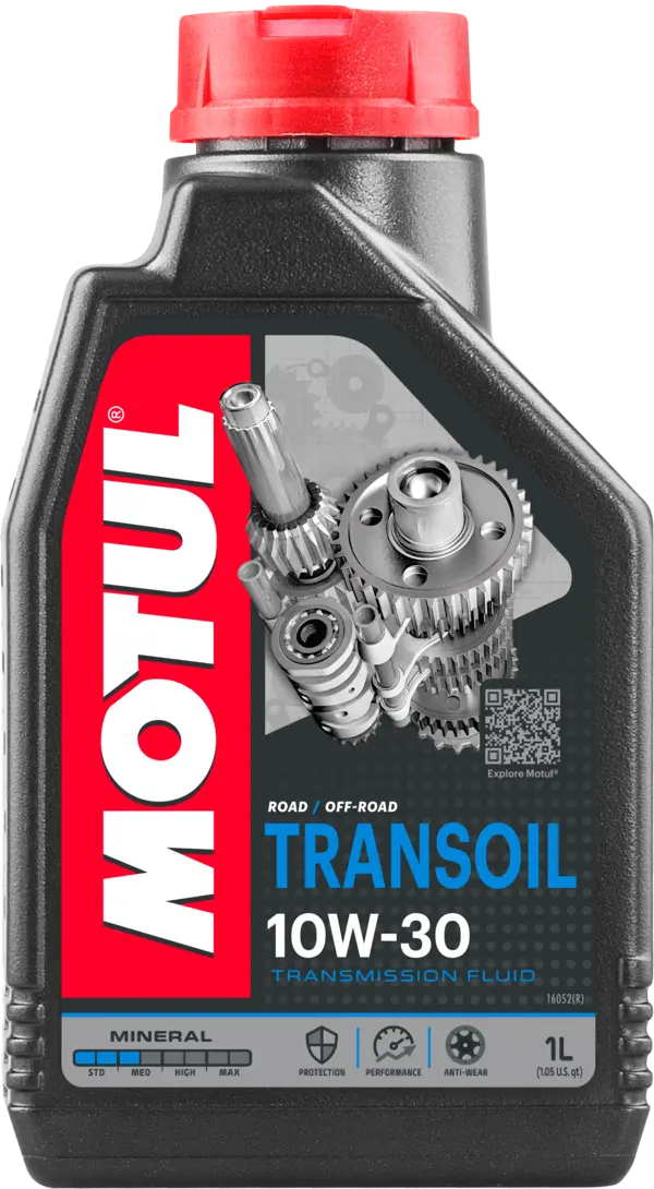 Motul Powersport TRANSOIL 10W30 - 1L by Motul Tech - front view