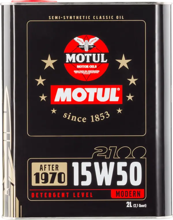 Motul Classic 2100 15W50 - 2L by Motul Tech