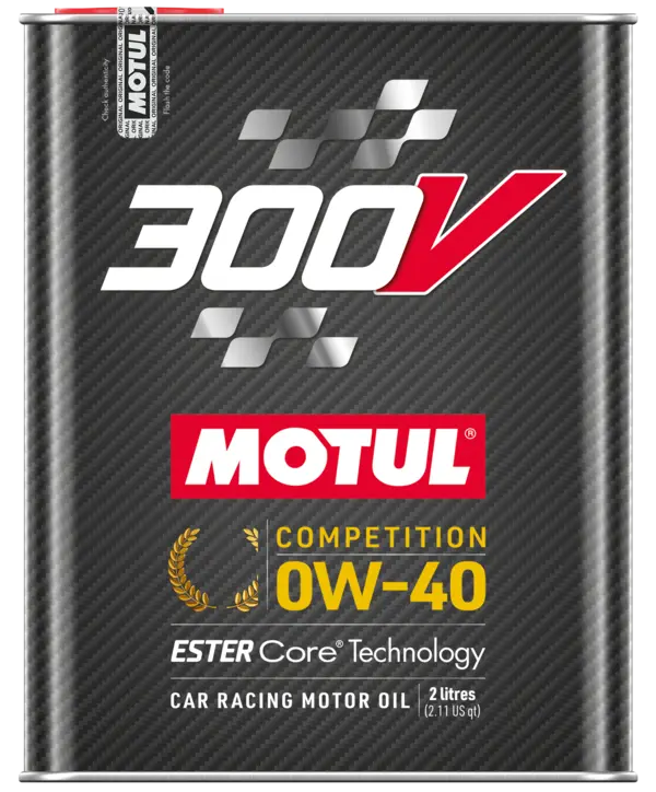 Motul 300V Competition 0W40 - 2L by Motul Tech