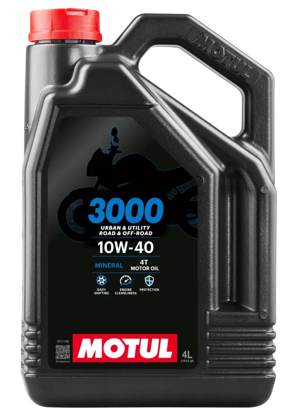 Motul 3000 10W40 4T - 4L by Motul Tech