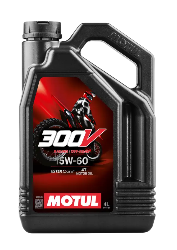 Motul 300V Racing Off-Road 15W60 - 4L by Motul Tech
