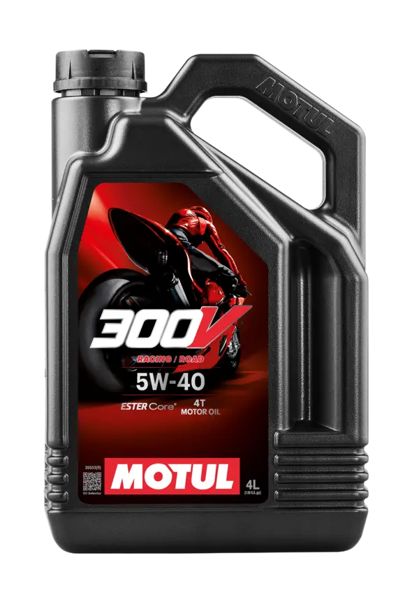 Motul 300V Road Racing 5W40 - 4L by Motul Tech