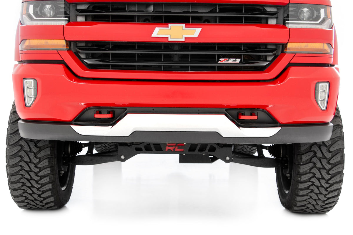 Tow Hooks | Forged | Red | Chevy Silverado 1500 2WD/4WD (2014-2018 &amp; Classic)