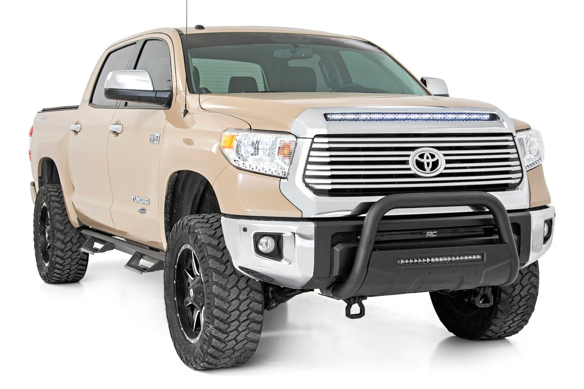 LED Light Kit | Hood Bulge | 40&quot; White/Amber Strip | Toyota Tundra (14-21)