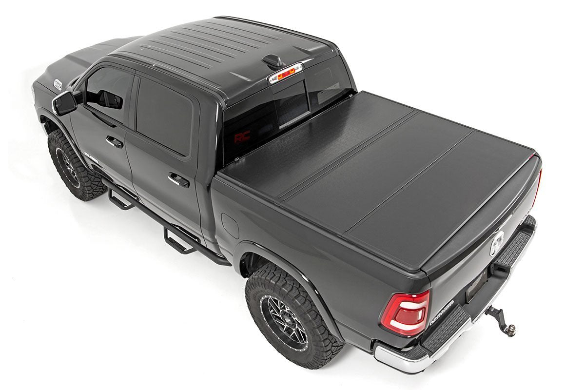 Hard Folding Bed Cover | 5&#39;7&quot; Bed | Ram 1500 2WD/4WD