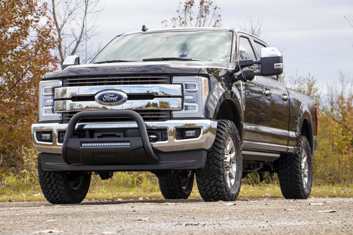 Black LED Bull Bar | Ford F-250 Super Duty 2WD/4WD (2017-2022)