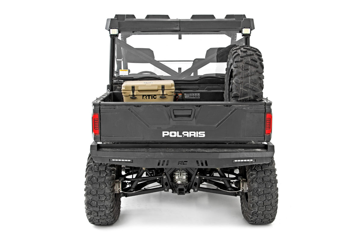 LED Light | RR Cage Mount | 2&quot; Chrome Pair | Wide Angle | Polaris Ranger 1000/Ranger XP 900/1000