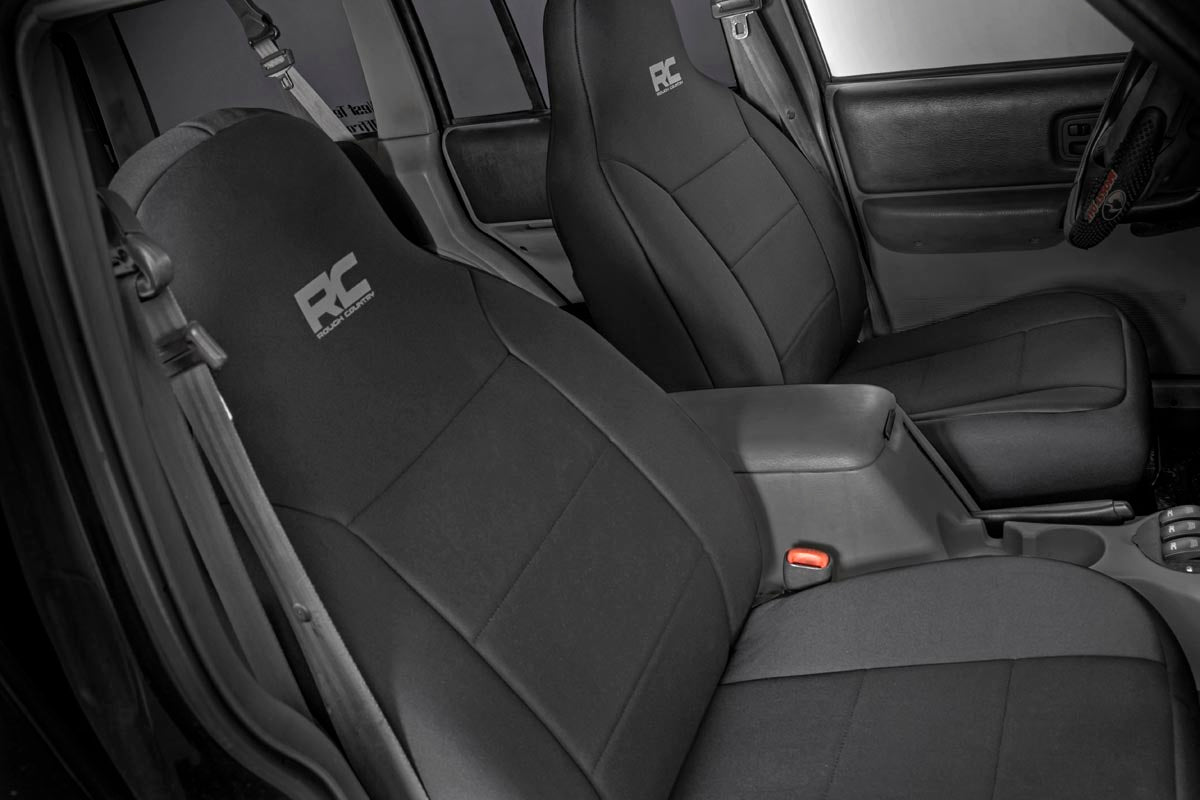 Seat Covers | Detachable Headrest FR &amp; RR | Jeep Cherokee XJ 2WD/4WD (97-01)