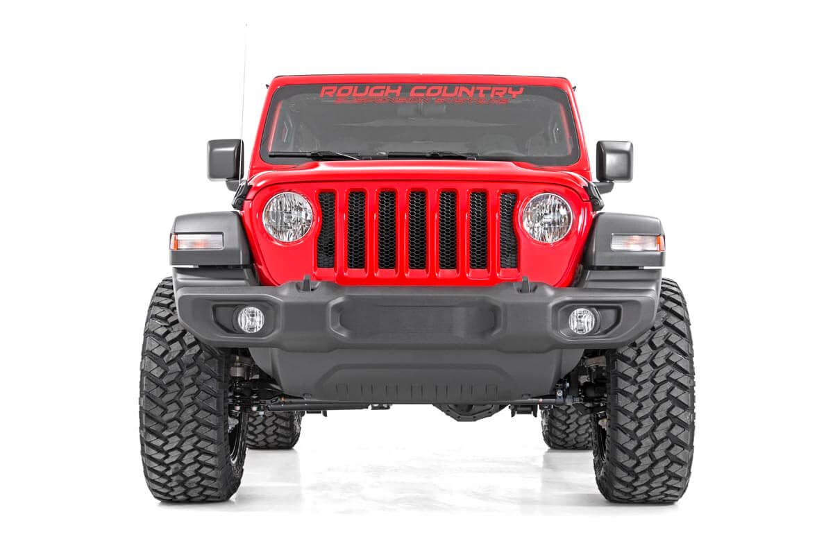 Rough Country - 2.5 Inch Lift Kit - Spacers - N3 - Jeep Wrangler JL (21-23)/Wrangler Unlimited (18-23) - 67730 for 2018-2023 