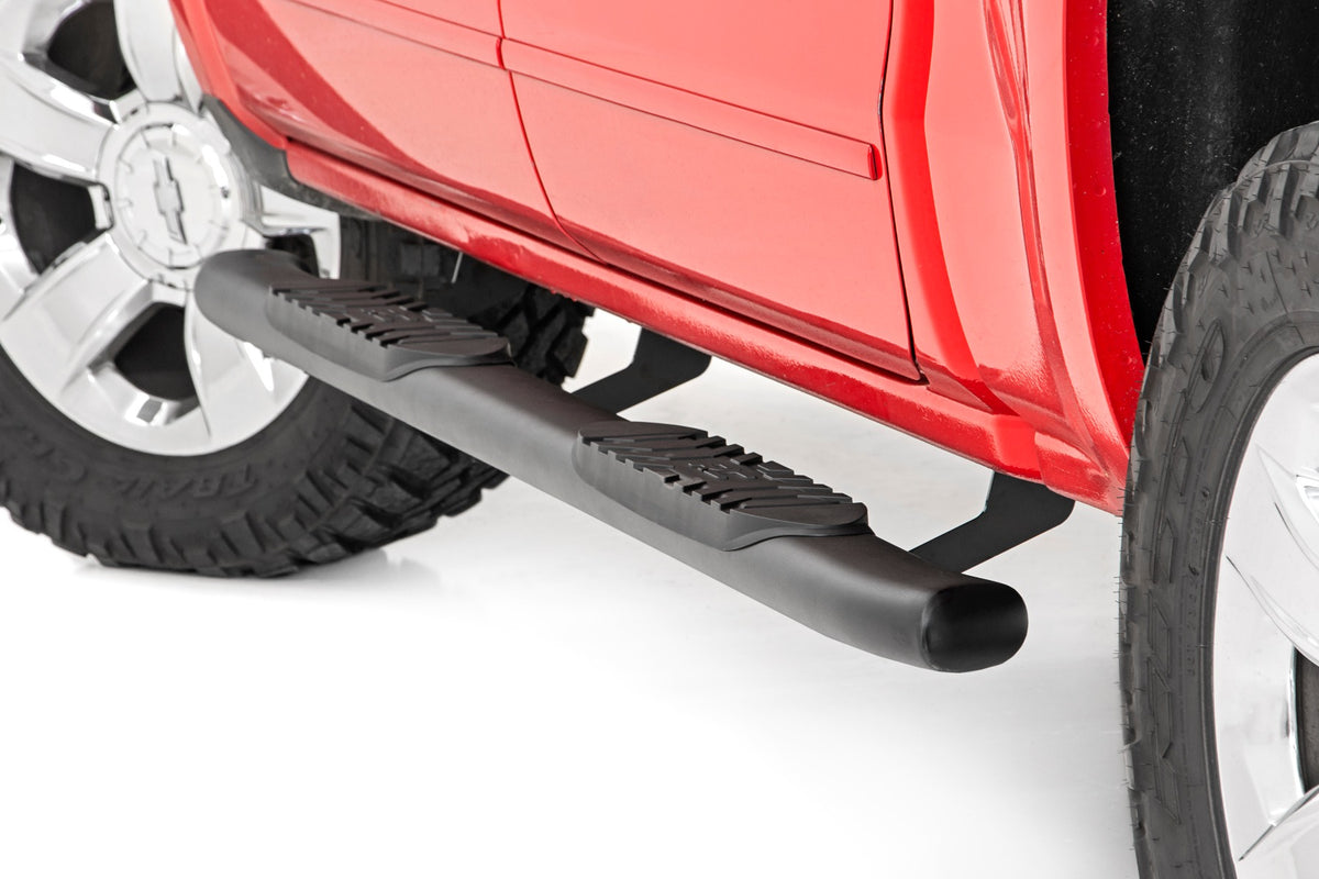 Oval Nerf Step | Crew Cab | Chevy/GMC 1500/2500HD/3500HD (07-19 &amp; Classic)