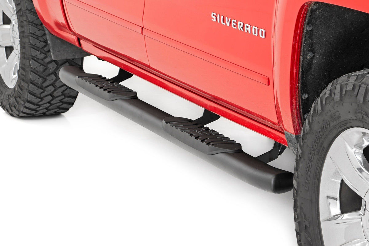 Oval Nerf Step | Crew Cab | Chevy/GMC 1500/2500HD/3500HD (07-19 &amp; Classic)