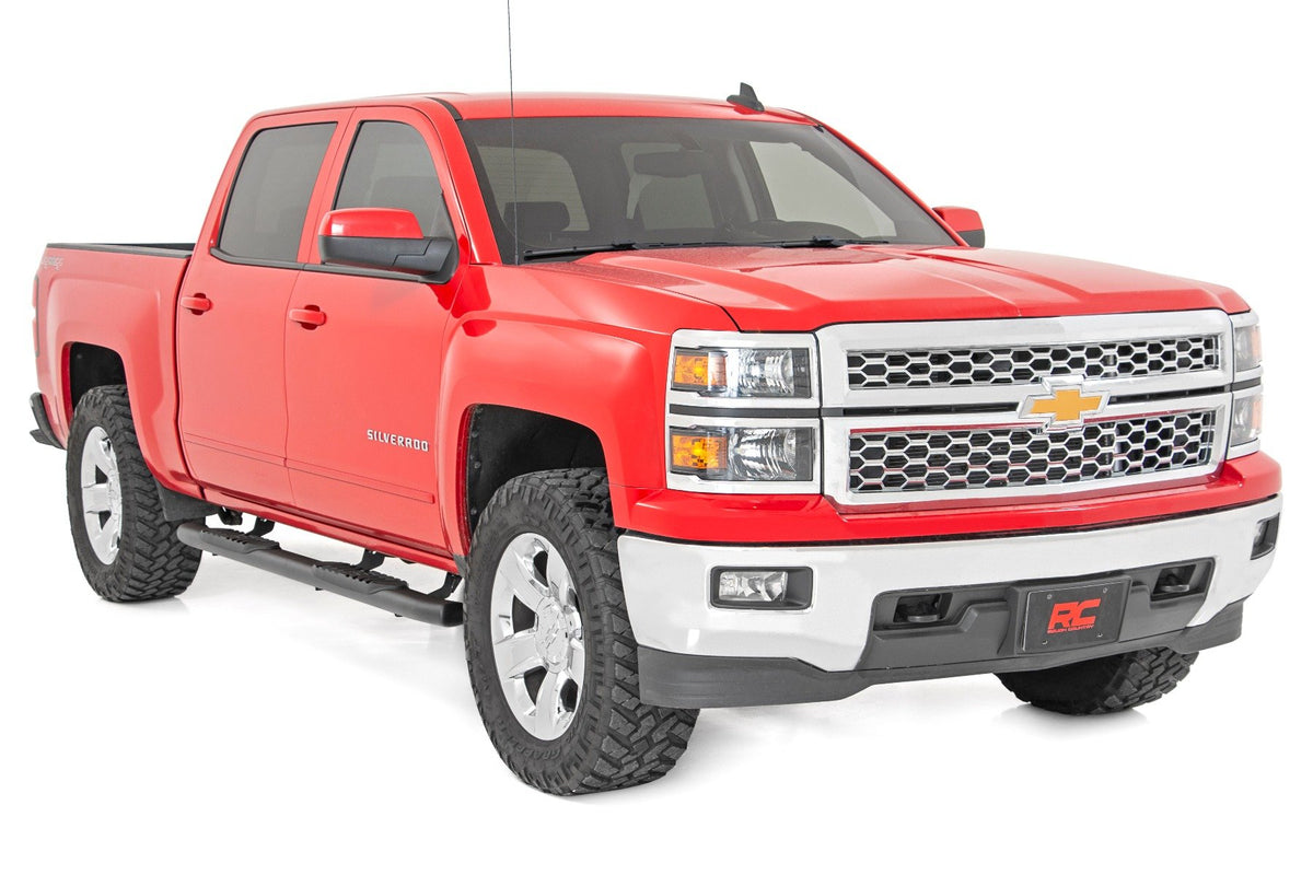 Oval Nerf Step | Crew Cab | Chevy/GMC 1500/2500HD/3500HD (07-19 &amp; Classic)