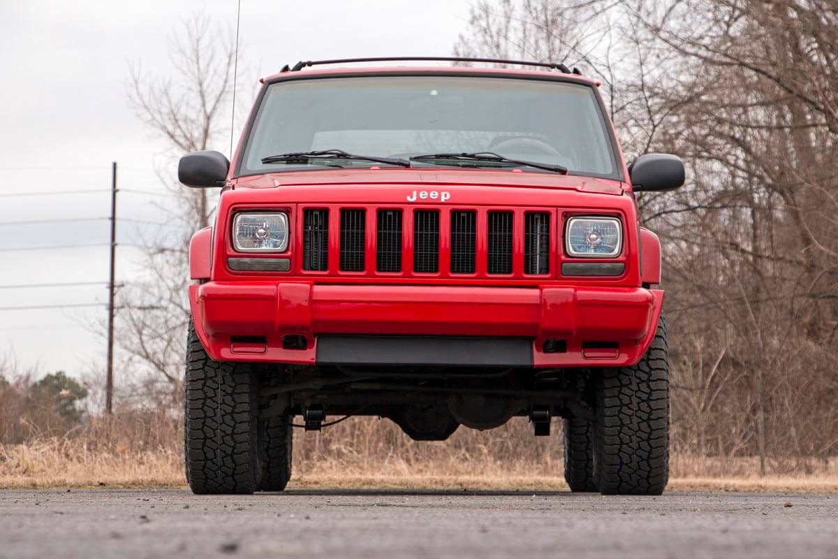 Rough Country - 3 Inch Lift Kit - Series II - RR Springs - M1 - Jeep Cherokee XJ (84-01) - 63041 for 1984-2001 Jeep Cherokee 