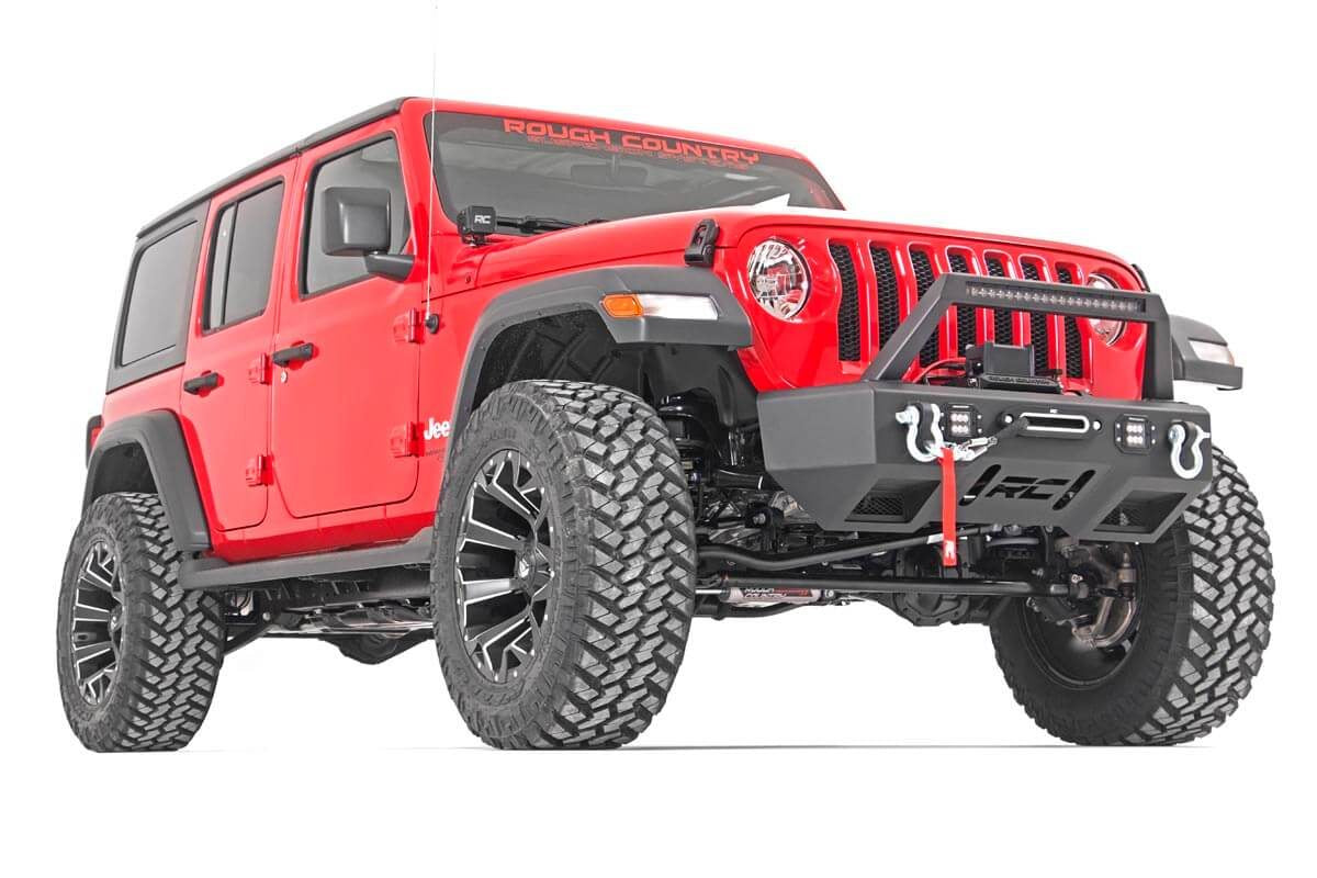 Rough Country - 3.5 Inch Lift Kit - C/A Drop - 4-Door - Jeep Wrangler JL 4WD (2021-2023) - 79230 for 2021-2023 Jeep Wrangler 