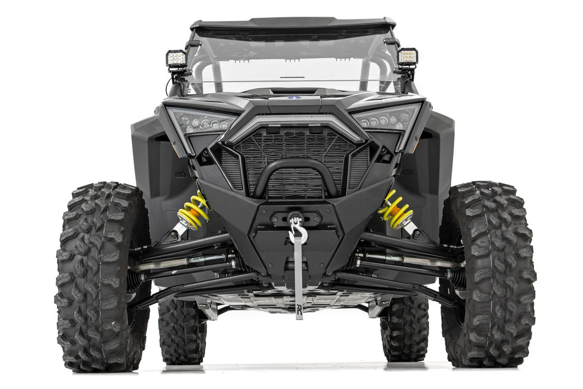 LED Light Kit | &quot;A&quot; Pillar Mount | 2&quot; Black Pair | Spot | Polaris RZR PRO XP 