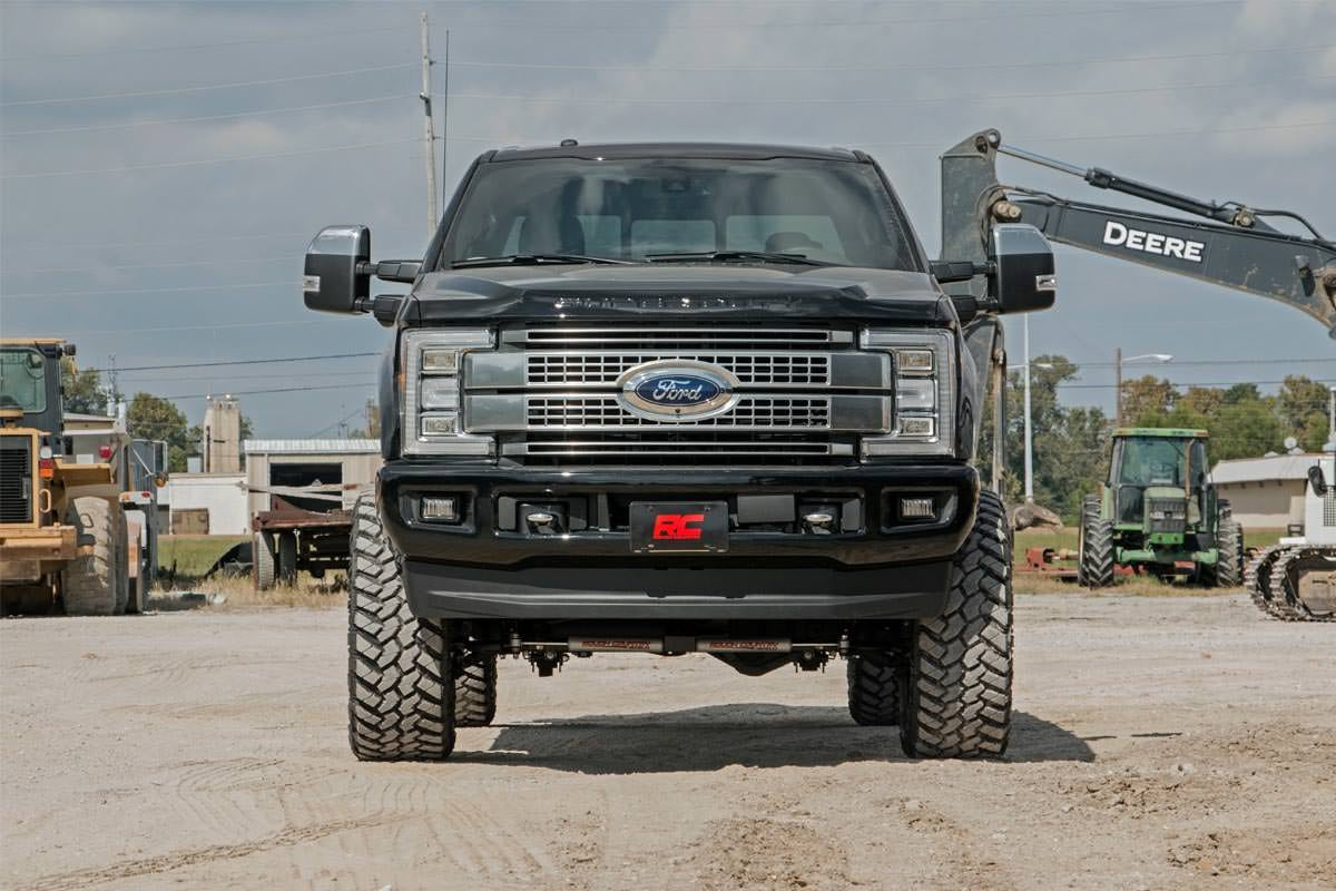 Rough Country - 6 Inch Lift Kit - Diesel - 4-Link - No OVLD - Ford F-250/F-350 Super Duty (17-22) - 50720 by Rough Country - 