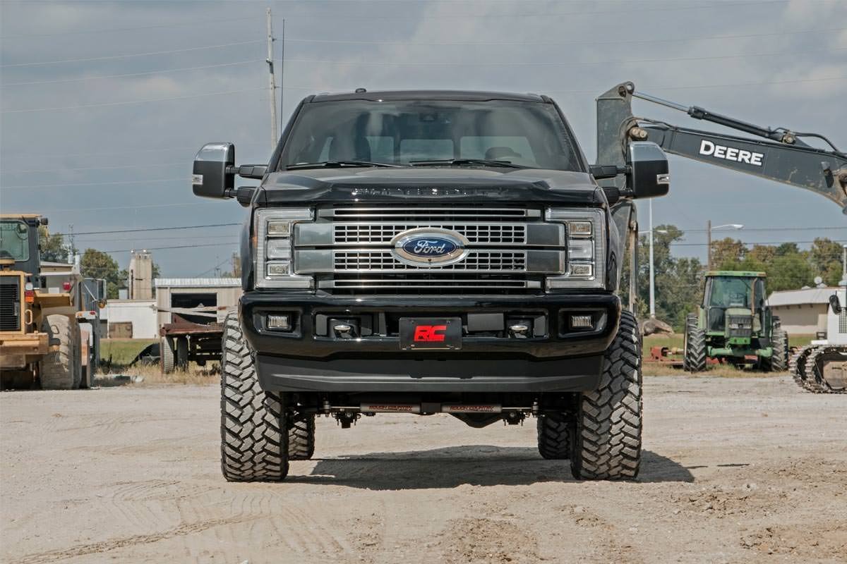 Rough Country - 6 Inch Lift Kit - Radius Arm - No OVLD - Vertex - Ford F-250/F-350 Super Duty (17-22) - 55850 by Rough Countr