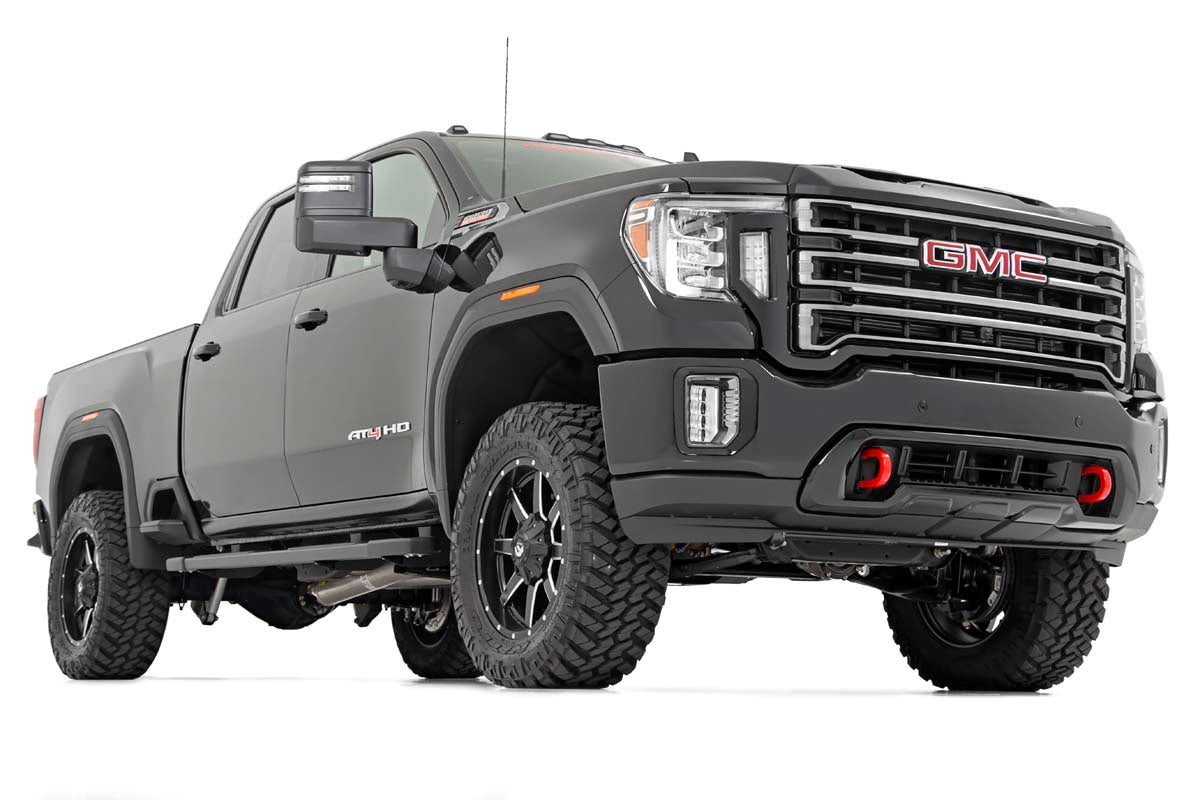 Rough Country - 3 Inch Lift Kit - UCAs - M1 - Chevy/GMC 2500HD/3500HD (20-25) - 95840RED by Rough Country - angle view