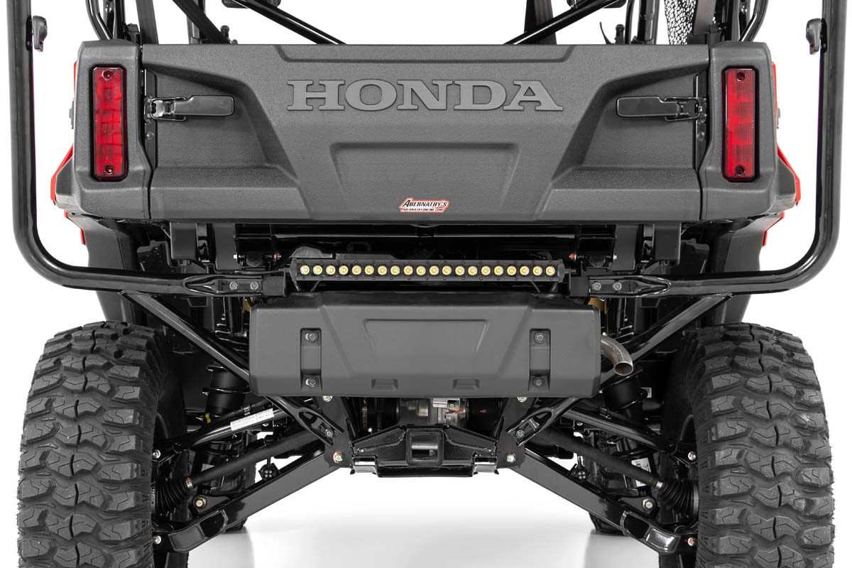 LED Light | Under Bed Mount | 20&quot; Black Single Row | Honda Pioneer 1000/1000-5