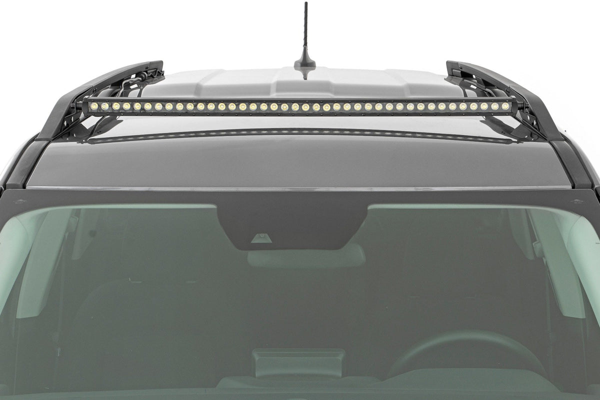 LED Light Kit | Roof Rack Mount | 40&quot; Black Single Row | Ford Bronco Sport (21-24)