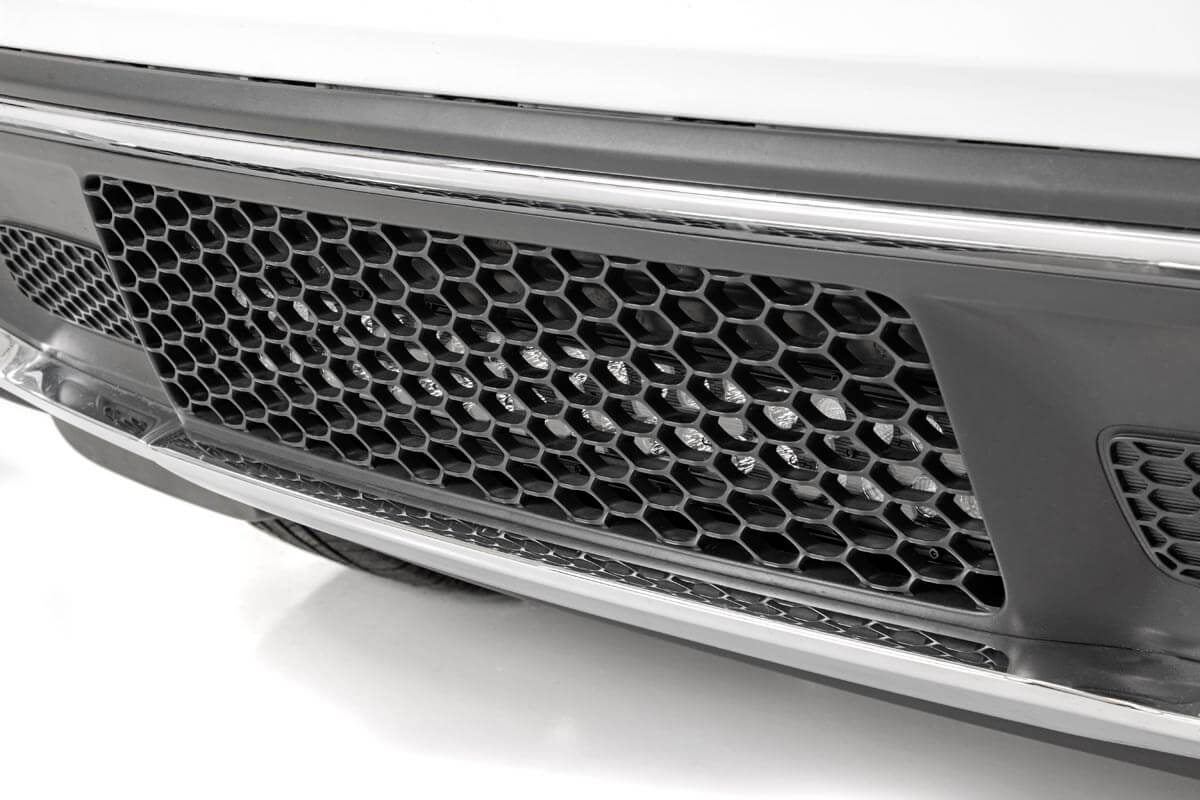 LED Light Kit | Bumper Mount | 20&quot; Black Dual Row| Amber DRL | Jeep Grand Cherokee WK2 (11-20)