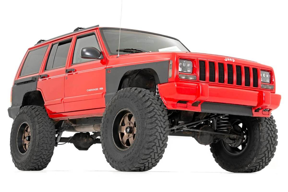 Full Body Armor | FR &amp; RR Combo | Jeep Cherokee XJ 2WD/4WD (1997-2001)