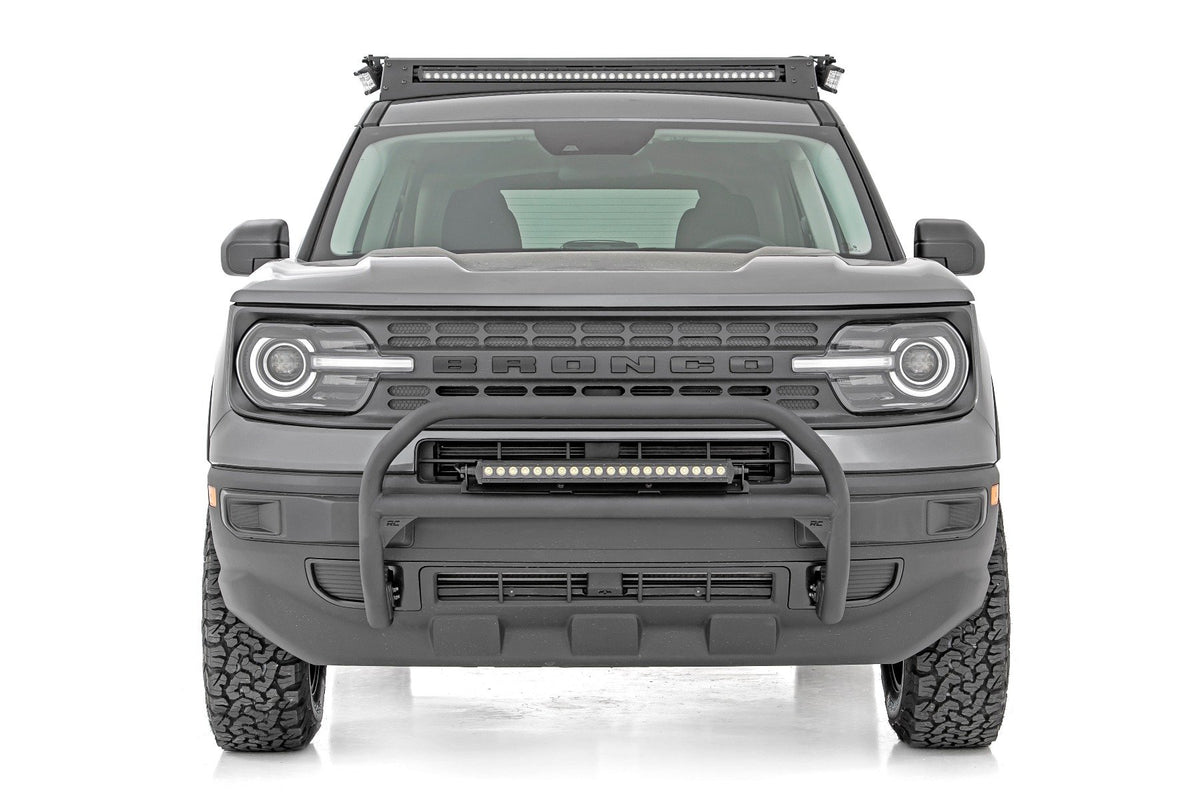 LED Light Kit | Roof Rack Mount | 40&quot; Black Single Row | Ford Bronco Sport (21-24)
