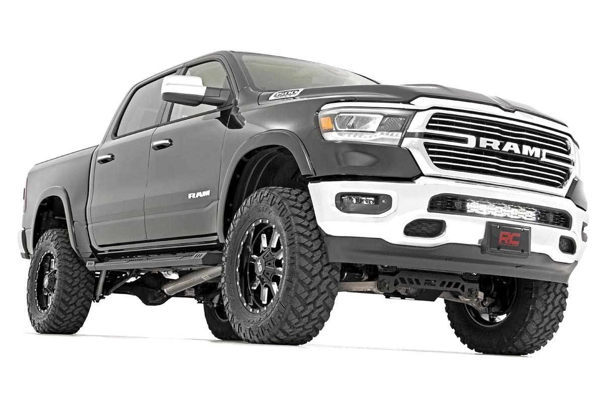 LED Light Kit | Bumper Mount | 20&quot; Black Dual Row | Ram 1500 2WD/4WD (19-24)