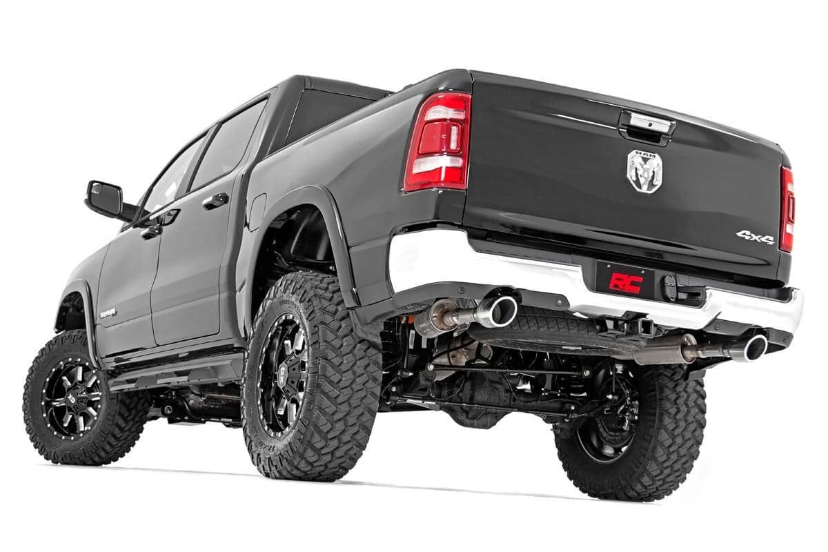 Rough Country - 6 Inch Lift Kit - N3 Struts - Dual Rate Coils - Ram 1500 4WD (2019-2024) - 33431 by Rough Country - angle vie