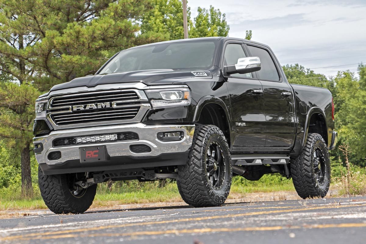 LED Light Kit | Bumper Mount | 20&quot; Black Dual Row| Amber DRL | Ram 1500 (19-24)