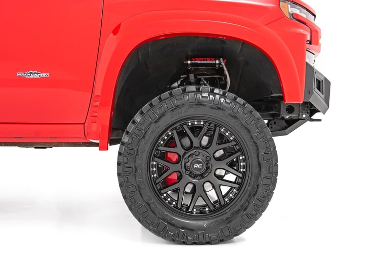 Rough Country - 95 Series Wheel - One-Piece - Gloss Black - 20x10 - 6x5.5 - -18mm - 95201812
