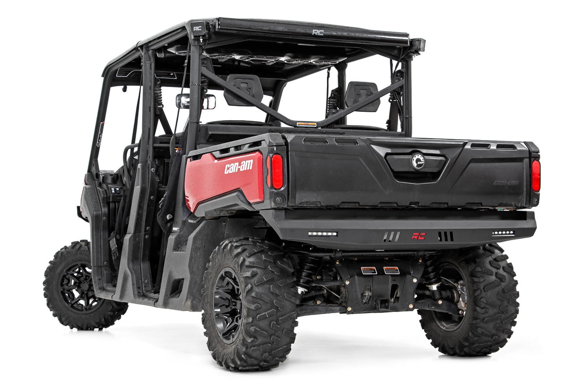 Bumper | Rear | 6&quot; Black Slimline LED Pair | Multiple Makes &amp; Models (Can-Am/Polaris)