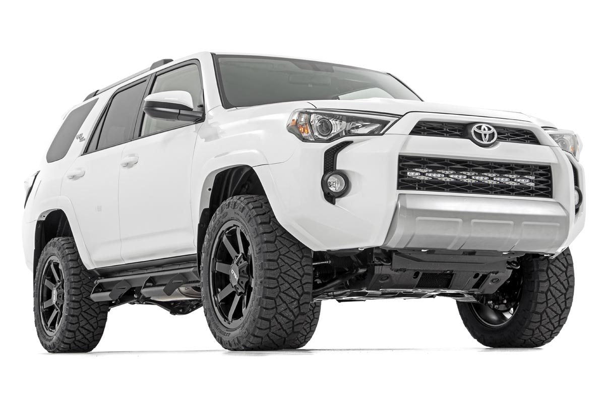 LED Light Kit | Bumper Mount | 30&quot; Chrome Dual Row | White DRL | Toyota 4Runner (14-20)