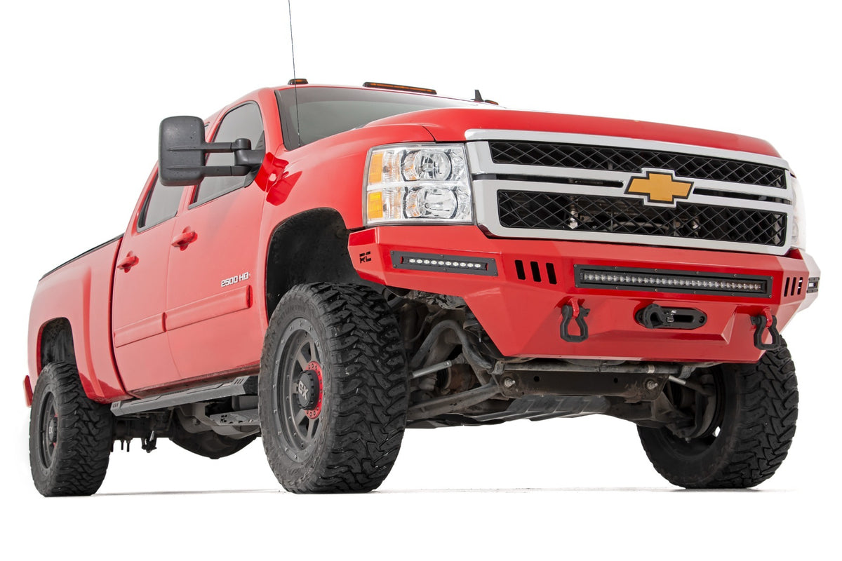 Rough Country - 3.5 Inch Lift Kit - Knuckle - Vertex - Chevy/GMC 2500HD/3500HD (11-19) - 95750RED by Rough Country - angle vi