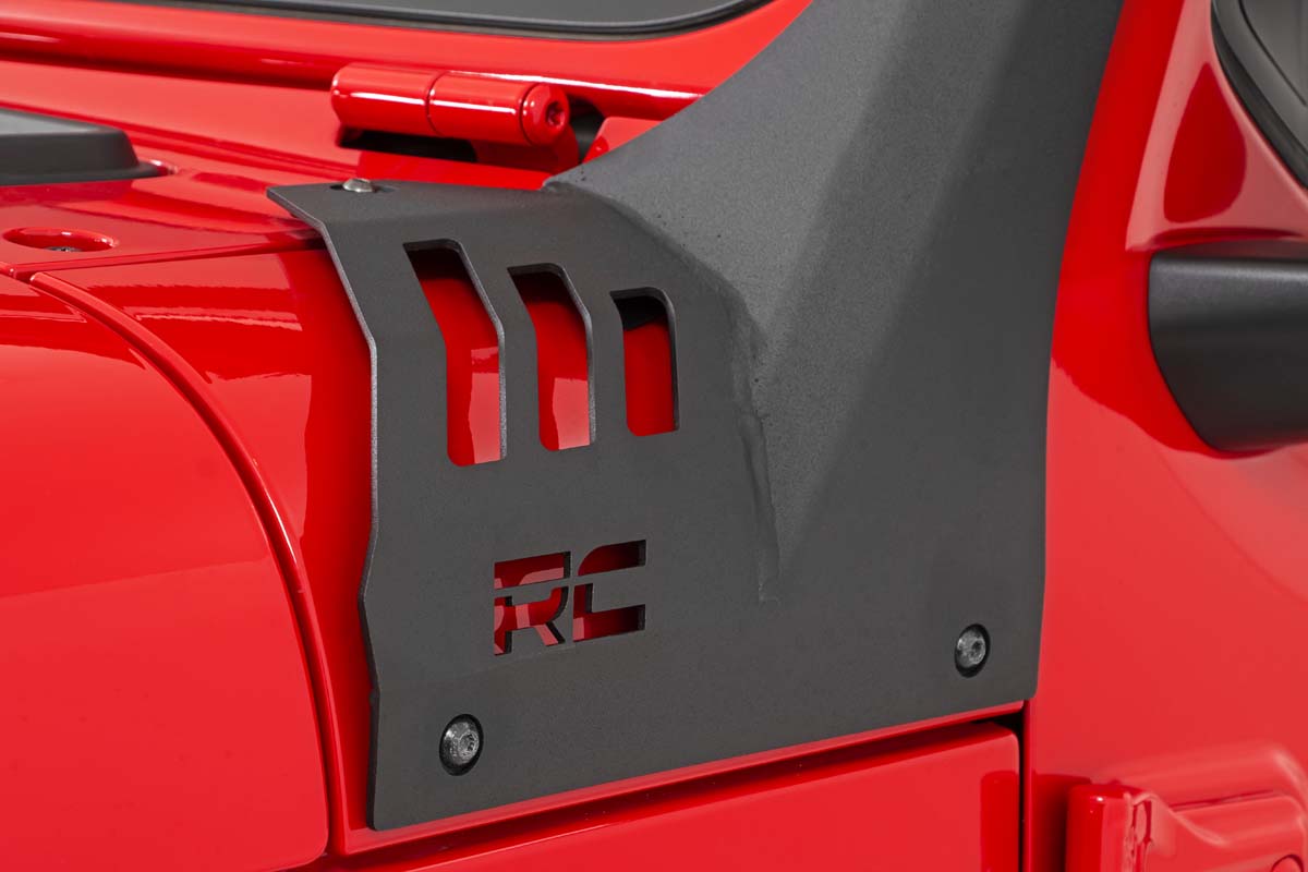 LED Light Kit | Windshield Mount | 50&quot; BLK Dual Row | Jeep Gladiator JT/Wrangler JL (18-24)