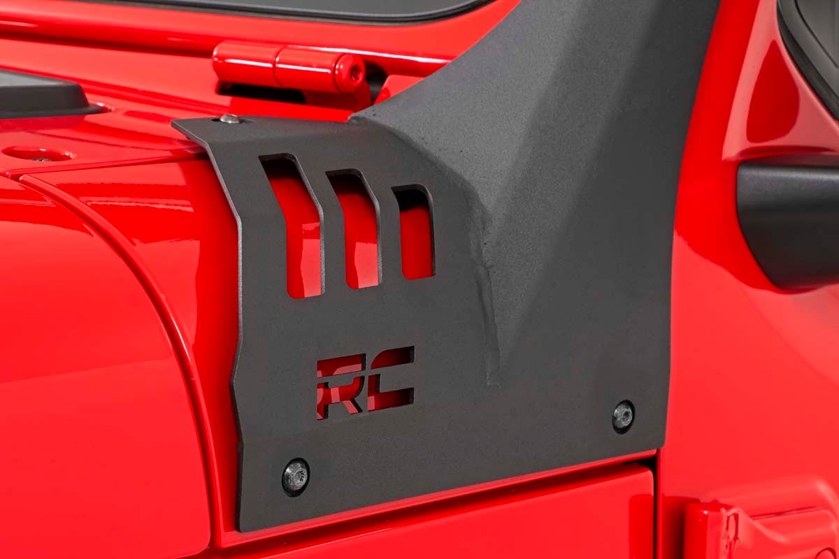 LED Light Kit | Windshield | 50&quot; BLK Dual Row | Amber DRL | Jeep Gladiator JT/Wrangler JL (18-24)